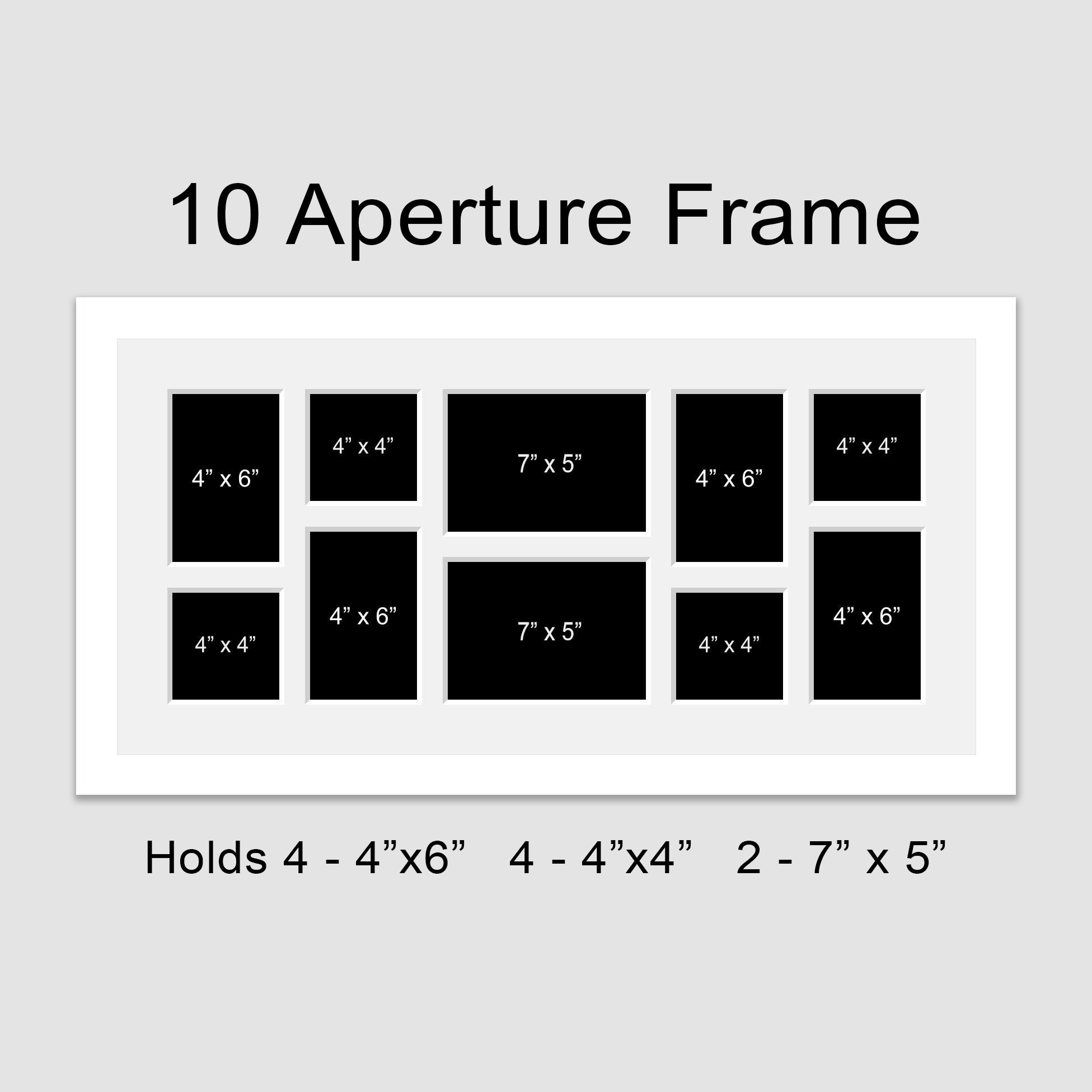 Galeria de 10 marcos madera en diferentes medidas con o sin imágenes
