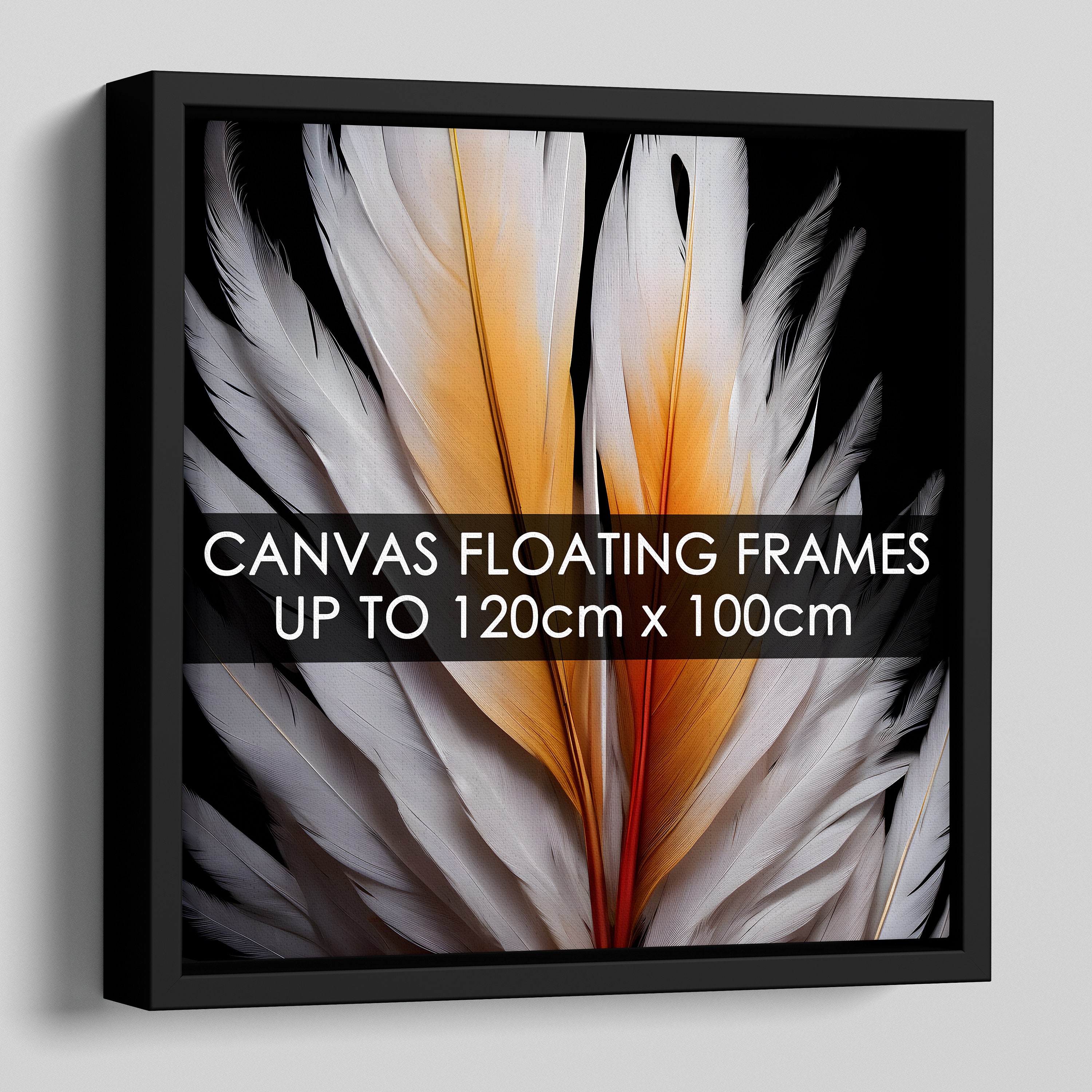 6975 - 40x40 Canvas Print in a Floater Frame, View it large…
