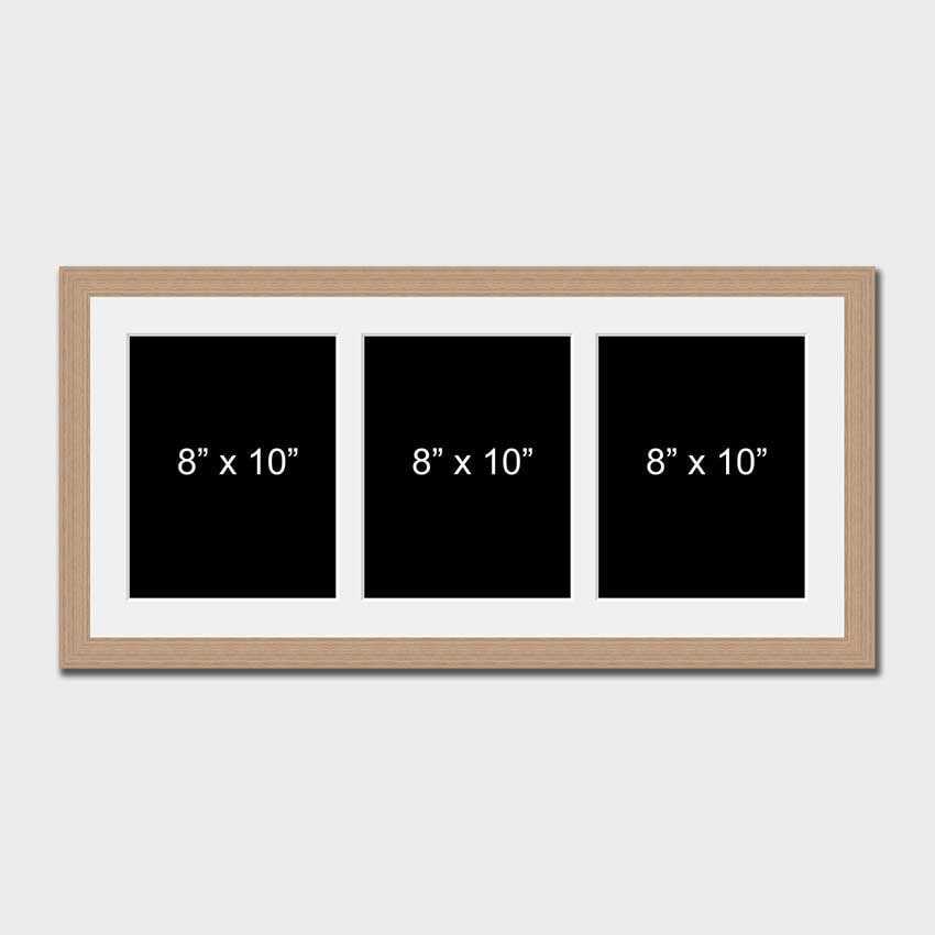 Multi Photo Picture Frame | Holds 3 8