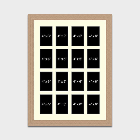 Large Multi Photo Frame | Holds 16 4