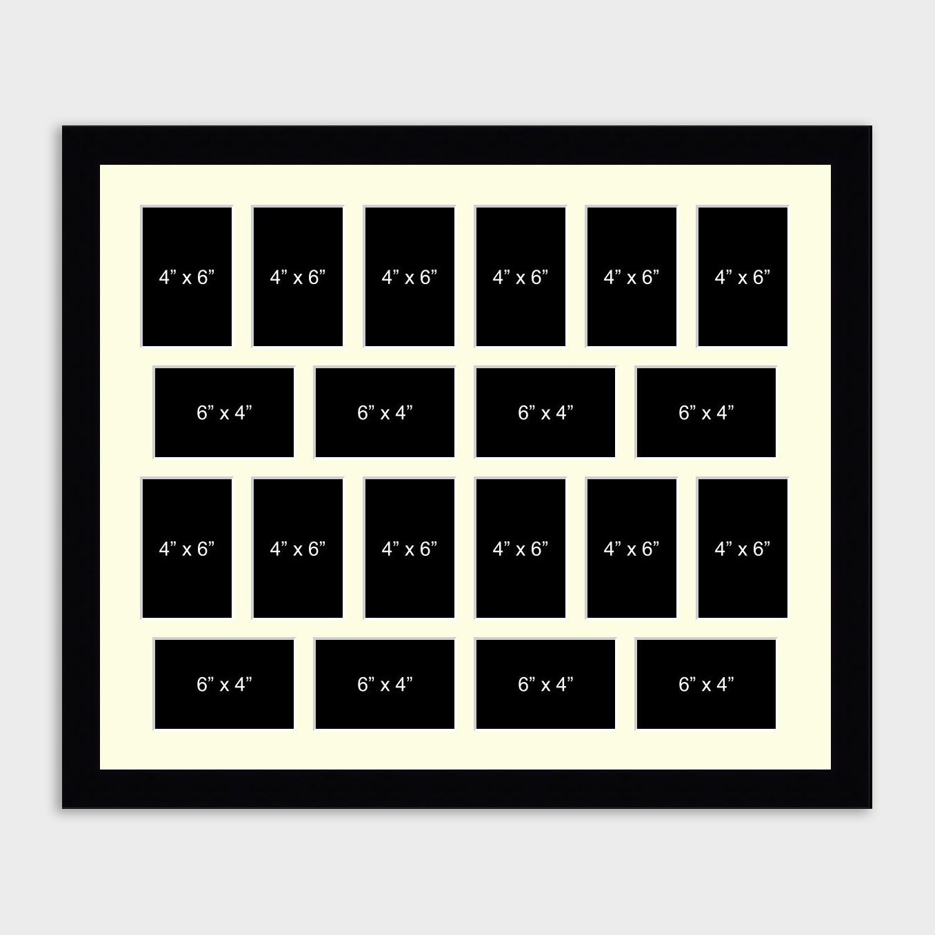 Large Multi-photo Picture Collage Frame | Holds 20 6
