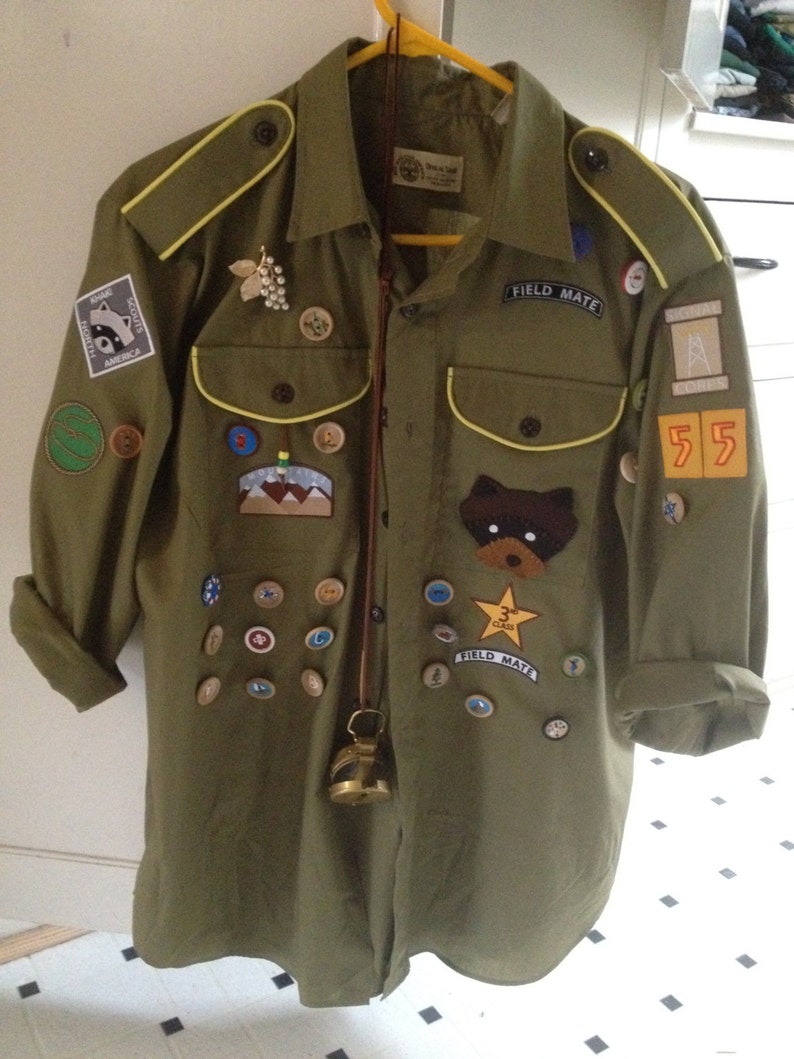 Moonrise Kingdom Iron on Khaki Scout Patch Etsy