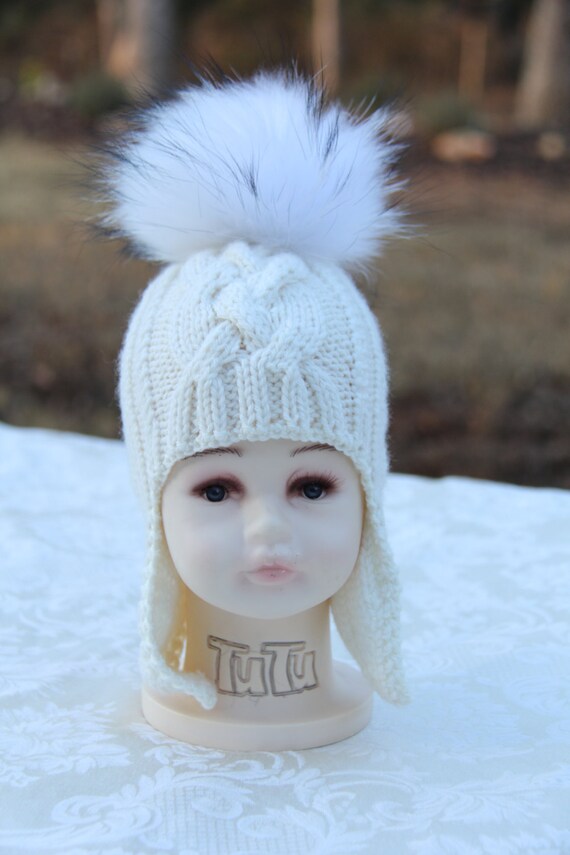 fur toddler hat