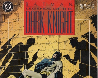 Batman Legends of the Dark Knight #14 (1989 Series) - January 1991 - DC Comics - Grade NM