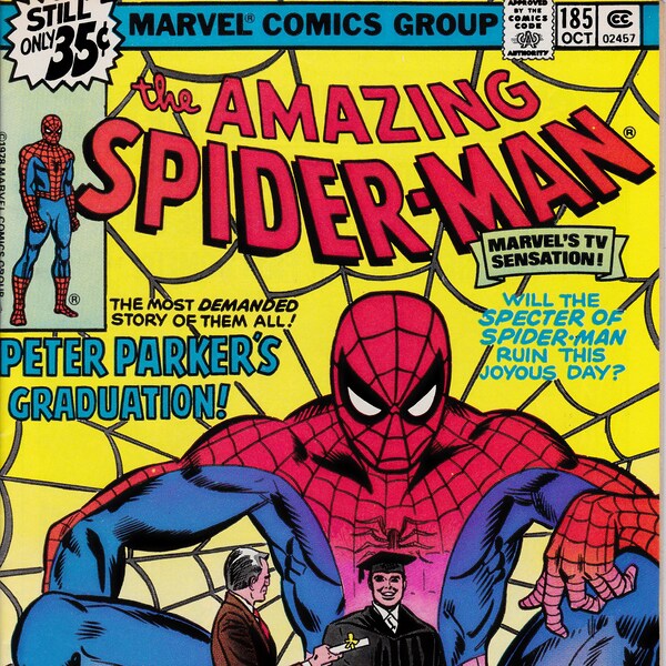 Amazing Spider-Man #185 (1963 1st Series) October 1978  Marvel Comics  Grade NM