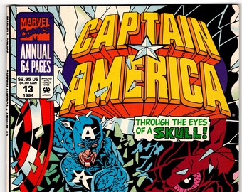 Captain America Annual #13 (1st Series 1961) 1994   Marvel Comics   Grade VF