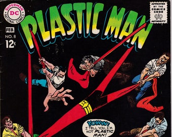 Plastic Man #8 (1966 1st Series) - Feburary 1968 - DC Comics - Grade F/VF