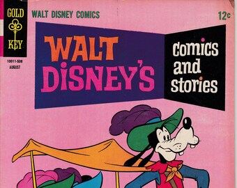 Walt Disney's Comics and Stories #299  August 1965  Gold Key Comics Grade VG/F   Feat. Carl Barks Art
