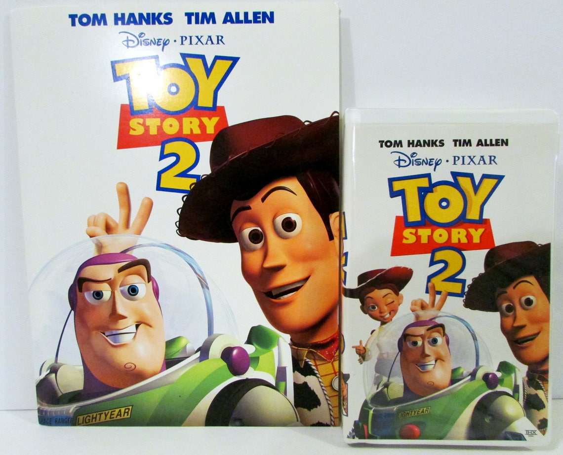 Toy Story 2 VHS PLUS Offical Toy Story 2 Press Kit Etsy