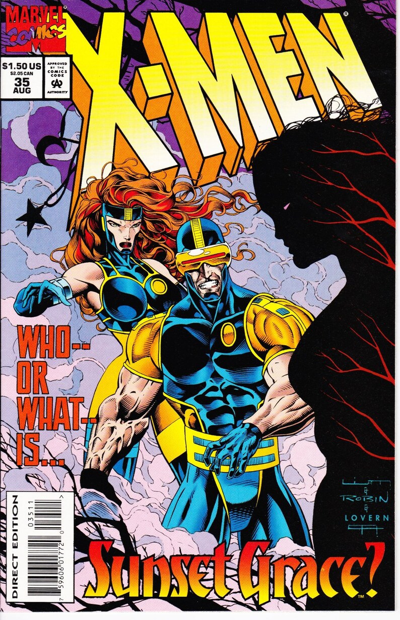 X Men 35 1991 1st Series August 1994 Marvel Comics Grade Etsy