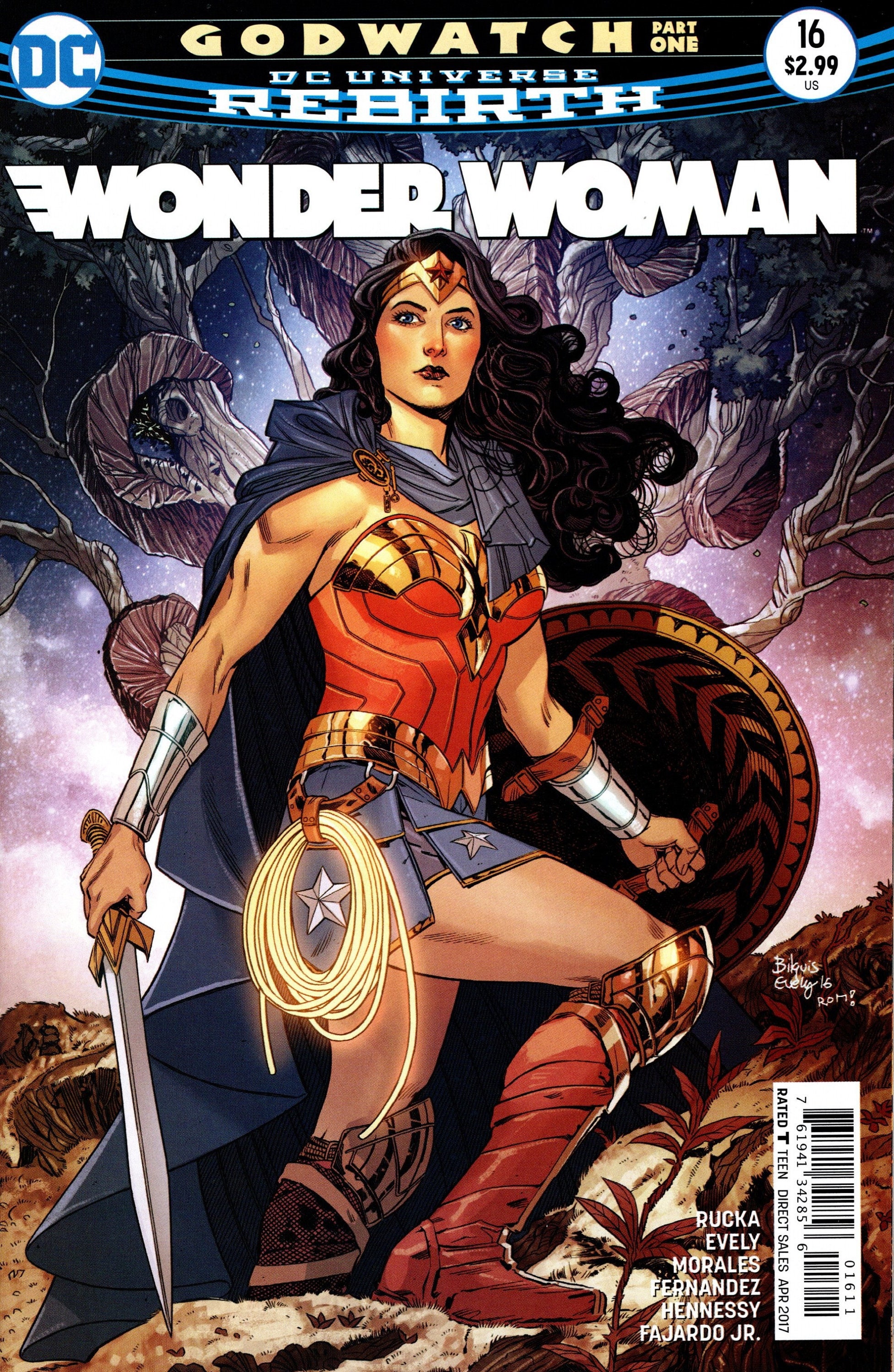 Wonder Woman #16 Cover A April Issue DC Comics Grade NM