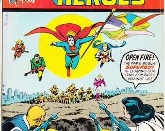 Legion of Super-Heroes #2, March 1973 Issue - DC Comics - Grade Fine