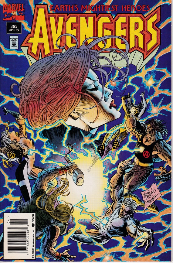 Avengers 385 April 1995 The Avengers Shield Battle Hitler Etsy