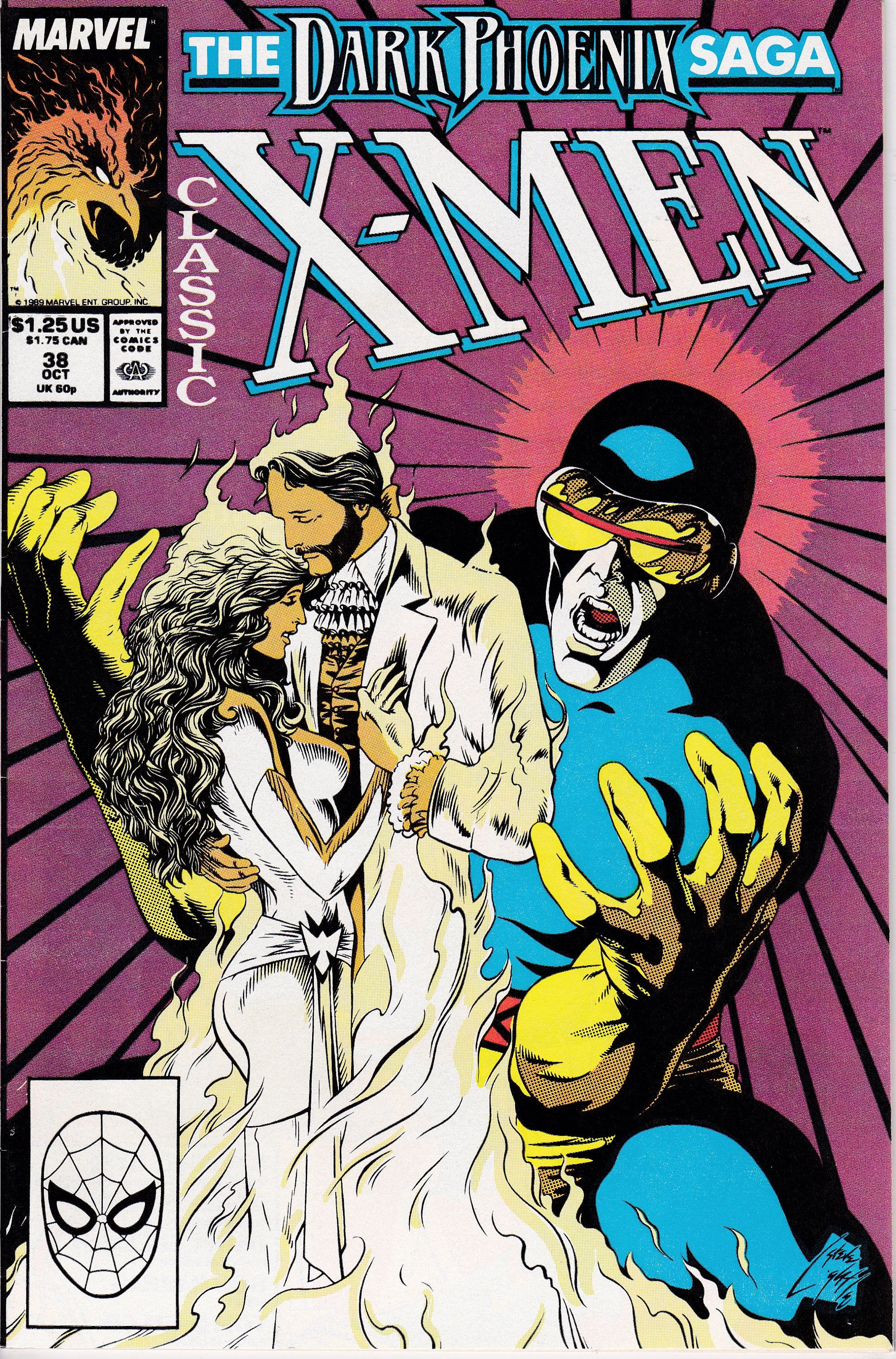 Classic X Men 38 1986 1995 Series October 19 Marvel Comics Grade Nm Classic X Men 38 1986 1995 Series October 19 Marvel Comics Grade Nm