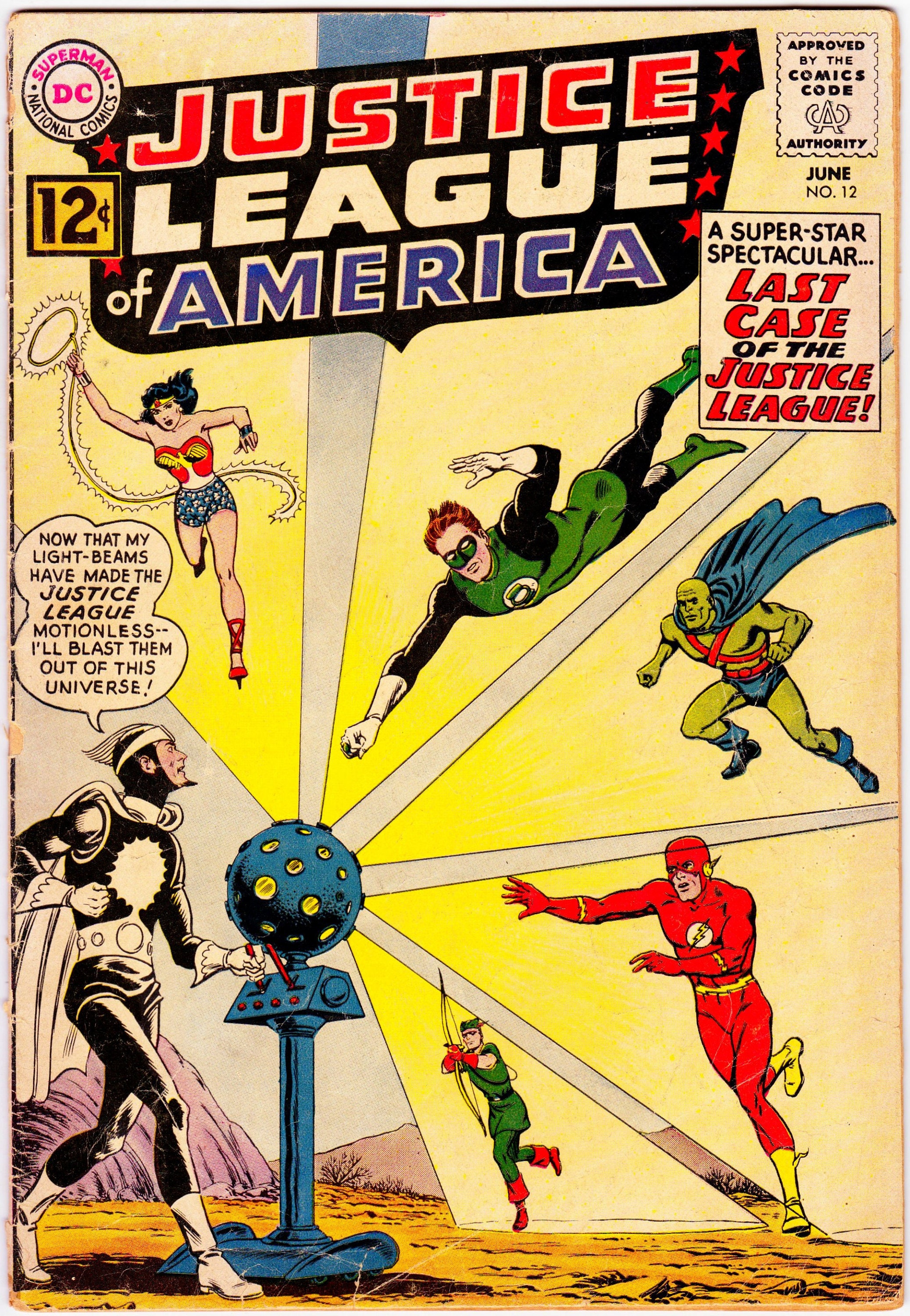 Cartoon Justice League Of America