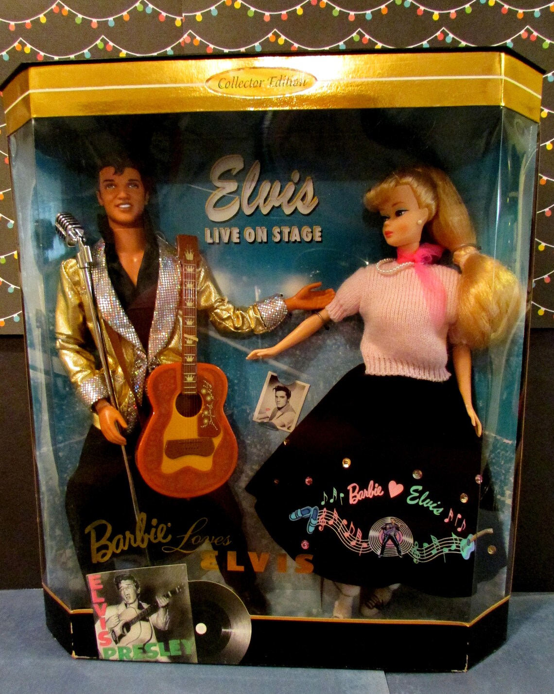 Barbie Loves Elvis Limited Edition Collectors Dolls Etsy
