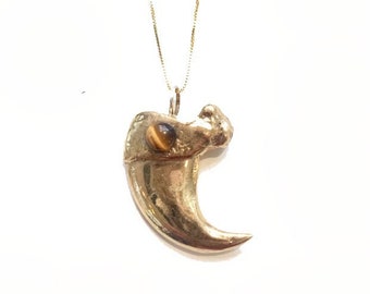 Tiger Claw Pendant - Etsy