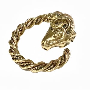Ram Spirit Animal Ring