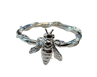 Baby Bee Spirit Animal Ring