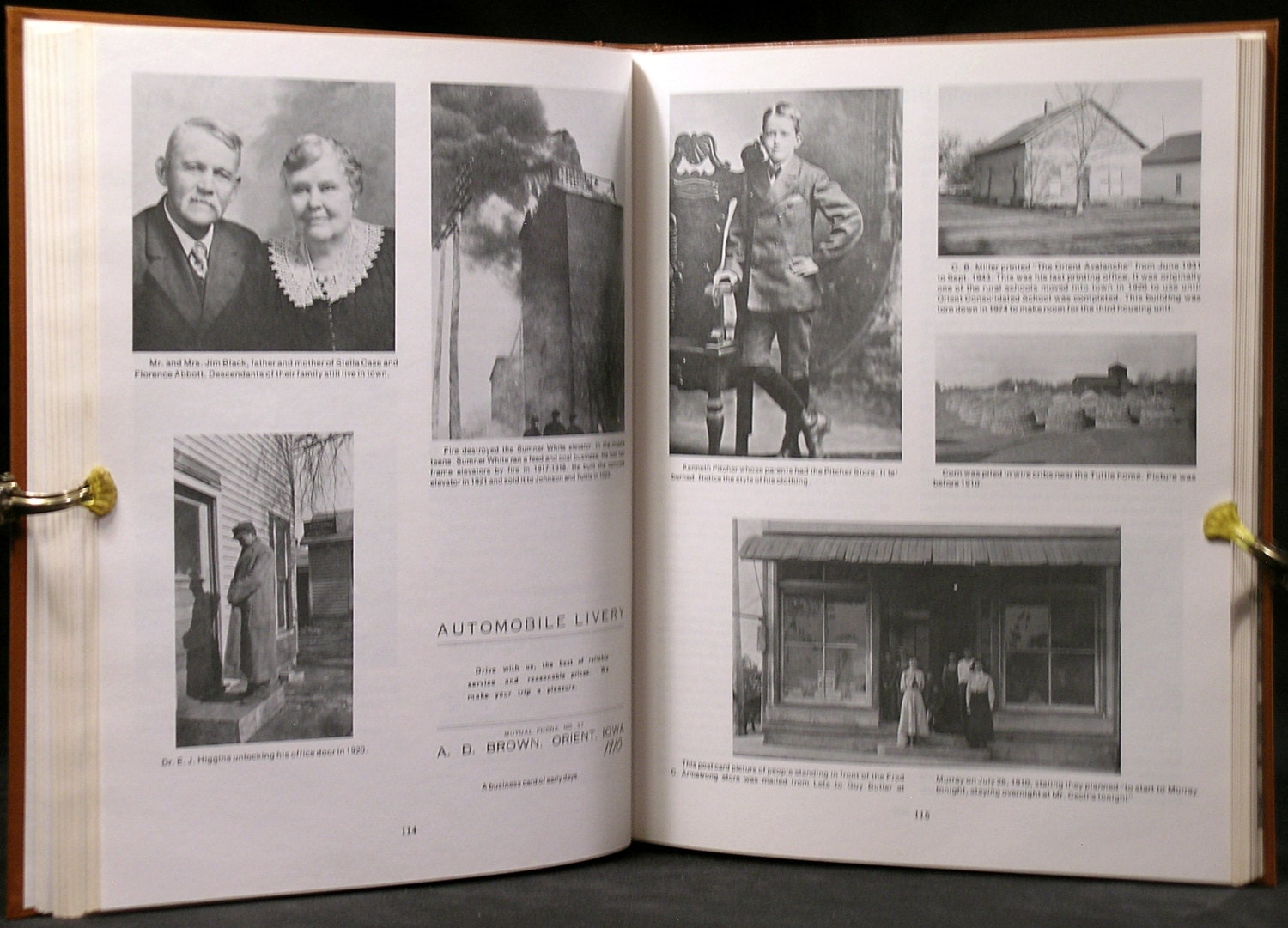 Orient Iowa Centennial Book 18821982 A Collection of Etsy