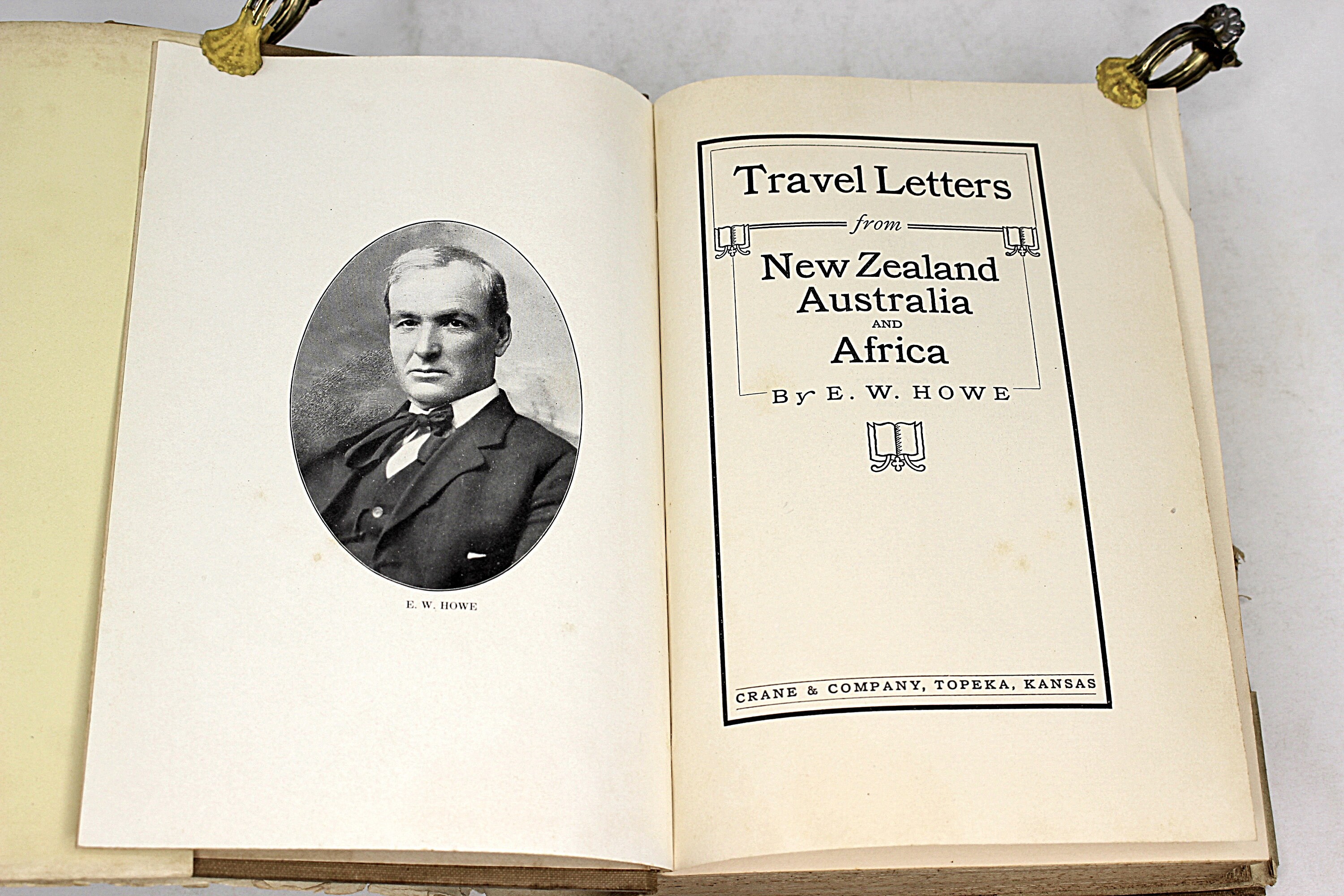 Travel Letters New Zealand Australia and Africa by E.W. Etsy