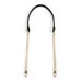 byhands Genuine Leather Shoulder Bag Strap with Metal Chain, 30.5" (40-8301)