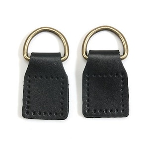 2.5" byhands D-Ring with 100% Genuine Leather Tab Attachment (18-1812)