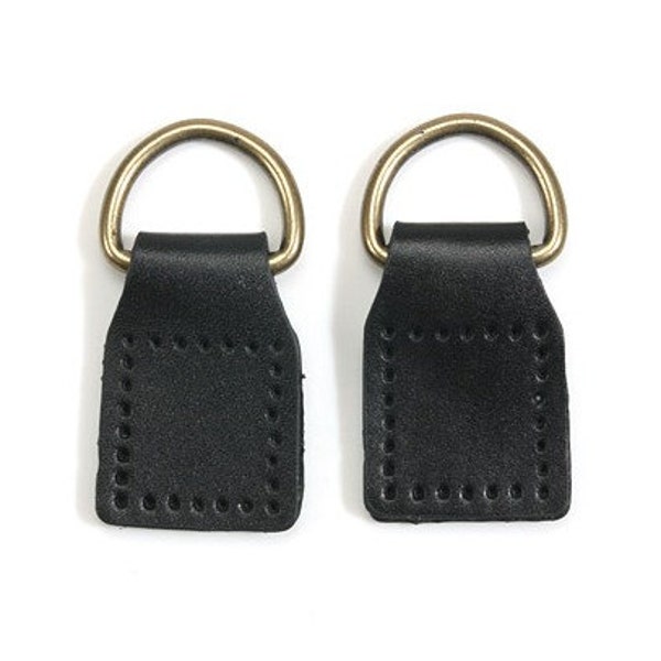 2.5" byhands D-Ring with 100% Genuine Leather Tab Attachment (18-1812)