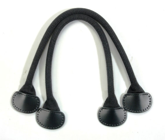 18.1 inches Webbing Tote Bag Handles with Leather Tab (24-4003)
