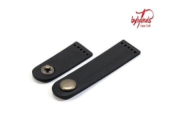 byhands 100% Genuine Leather Snap Closure for Purse Making Supply, 3.15" (12-1002)