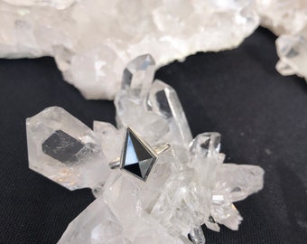 Hematite Kite Cut Ring