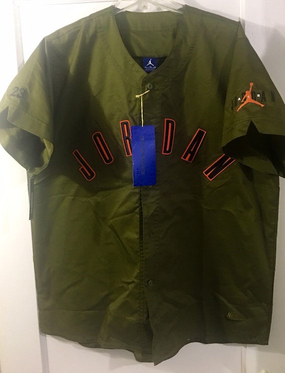 nike jordan baseball jersey