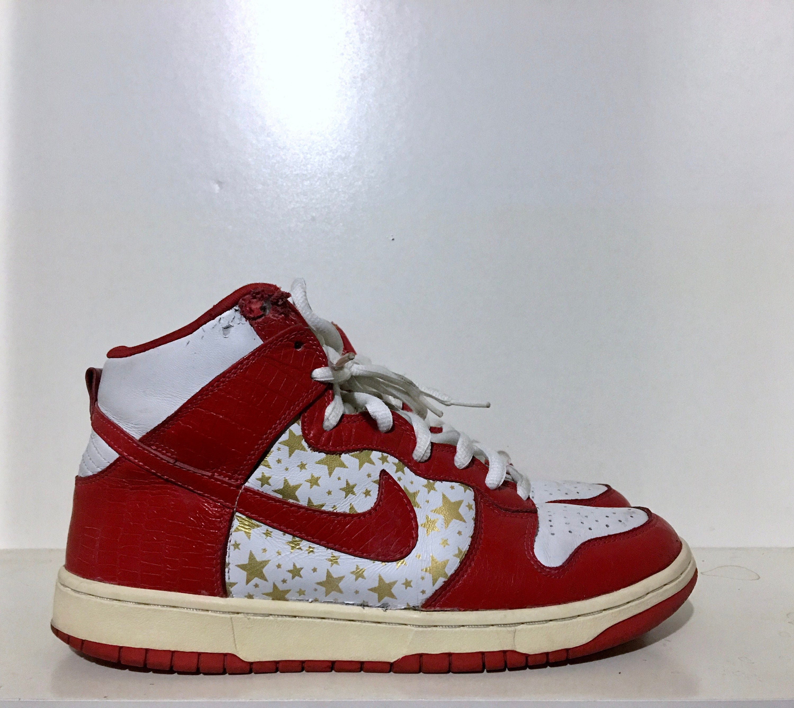 181 Supreme x Nike Dunk High Pro SB Orange 2003 For Sale - 307385 - nike  sfb boot grey 2013 ford raptor