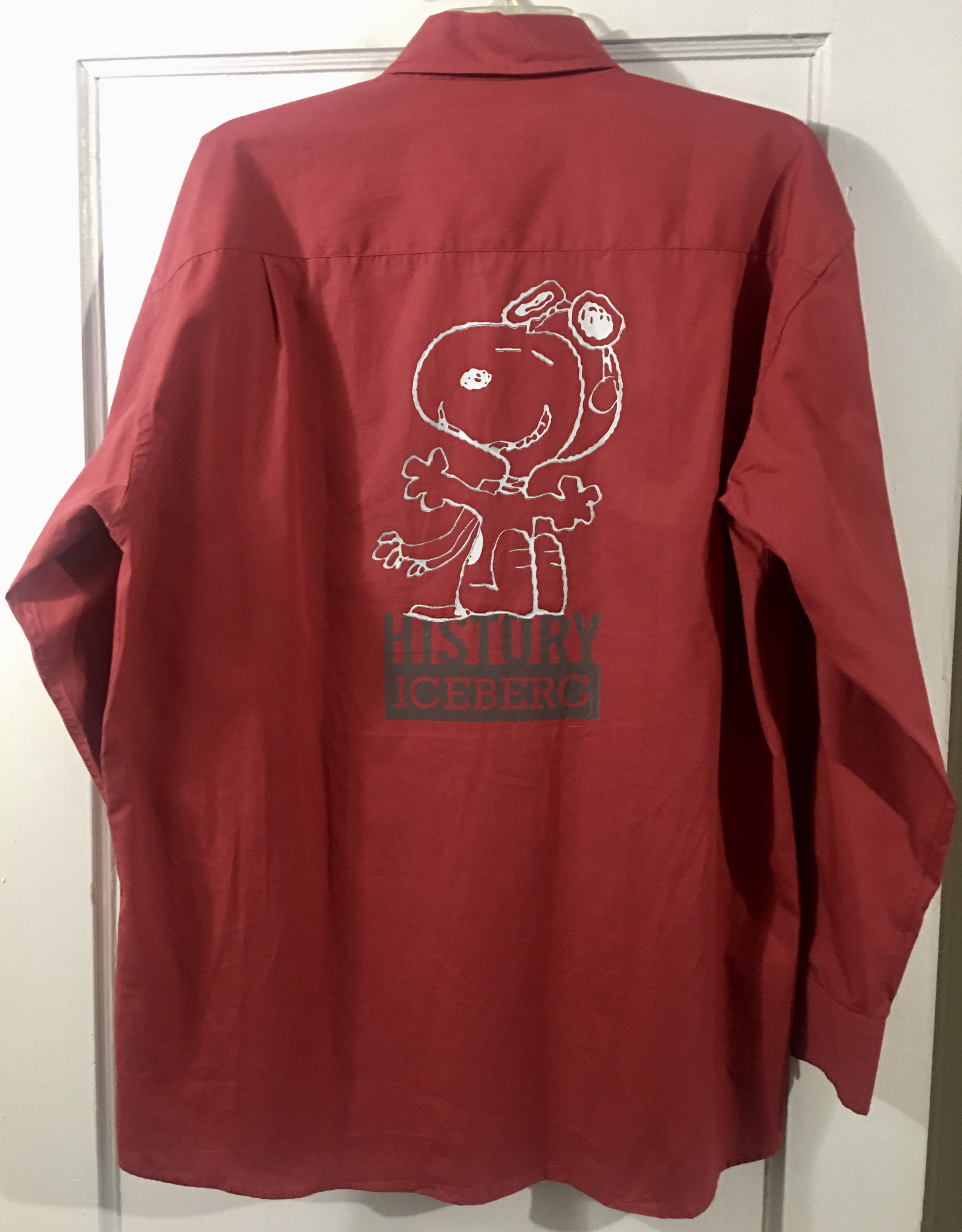 iceberg charlie brown sweater