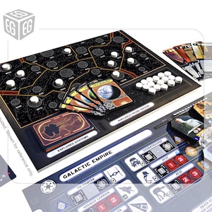 Consola de sonda imperial / Compatible con Star Wars Rebellion / Producto digital no oficial