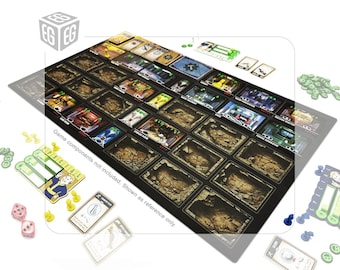 Enhanced Play Mat Design | Compatible with Fallout Shelter | Unofficial Digital Product
