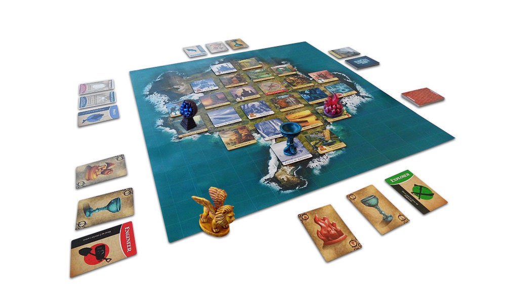 Forbidden Island Luxury Board Game Upgrades 