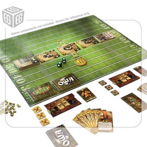 Design del tappetino da gioco migliorato / Responsabile della squadra Blood Bowl / Prodotto digitale non ufficiale