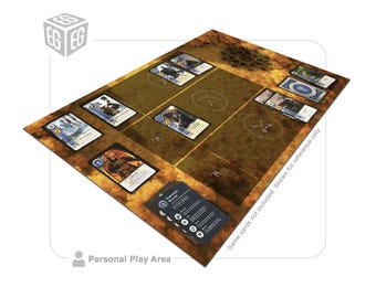 Autumn Field – Personal Play Area | Compatible with Gwent, The Legendary Card Game | Unofficial Digital Product
