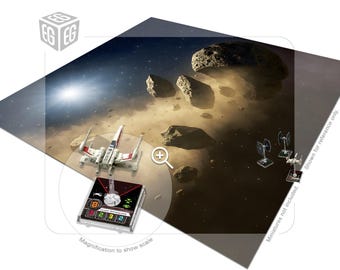 Collapsing Titan | Compatible with the X-Wing Minitures Game | Unofficial Product