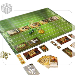 Bloodbowl Team Manager Verbeterd ontwerp speelmat | Niet-officieel digitaal product