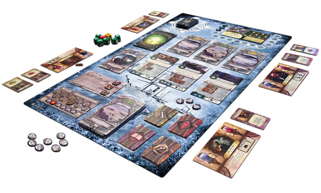 Digital Download Elder Sign, Omens of Ice, Enhanced Playmat Design