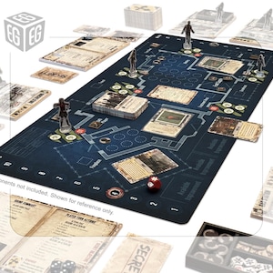 Enhanced Play Mat Design | Compatible with Dead Of Winter | Unofficial Digital Product