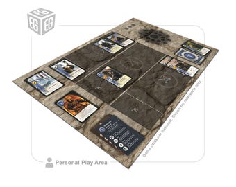 Stone Castle – Personal Play Area | Compatible with Gwent, The Legendary Card Game | Unofficial Digital Product