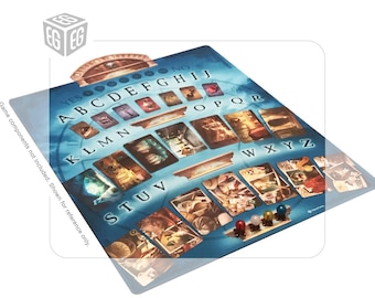 Enhanced Play Mat Design | Compatible with Mysterium | Unofficial Digital Product