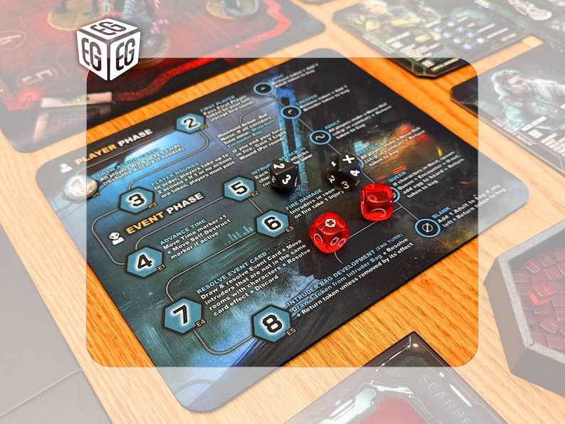Game Phase Tracker | Compatible with Nemesis the Board Game | Unofficial Digital Product image 5