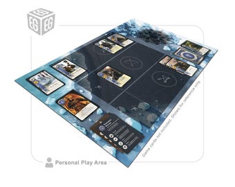Frozen Beach – Personal Play Area | Compatible with Gwent, The Legendary Card Game | Unofficial Digital Product