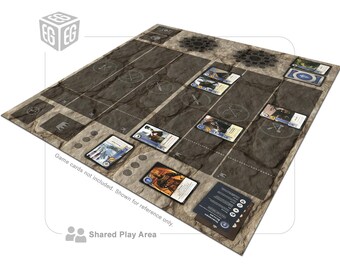 Stone Castle – Shared Play Area | Compatible with Gwent, The Legendary Card Game | Unofficial Digital Product