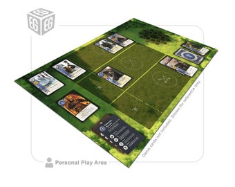 Greenwood Front – Personal Play Area | Compatible with Gwent, The Legendary Card Game | Unofficial Digital Product
