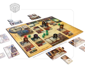 Enhanced Play Mat Design | Compatible with Elder Sign | Unofficial Digital Product
